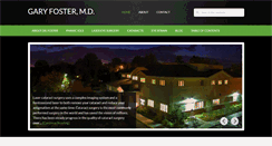 Desktop Screenshot of garyfostermd.com