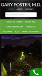 Mobile Screenshot of garyfostermd.com